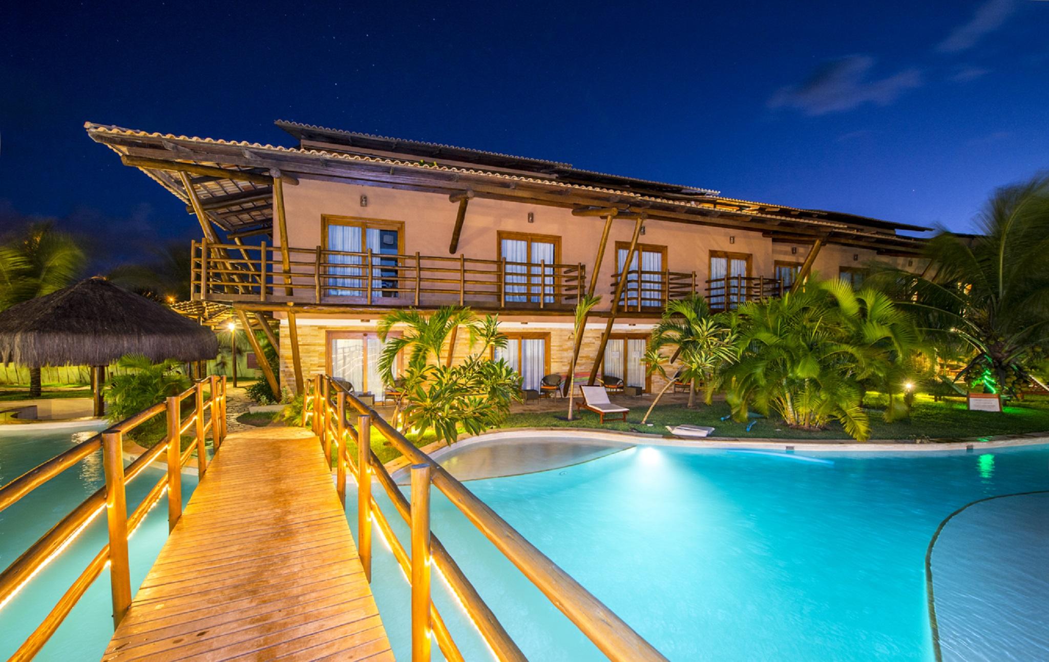 Praia Bonita Resort & Conventions - Praia De Camurupim Tabatinga  Exteriör bild